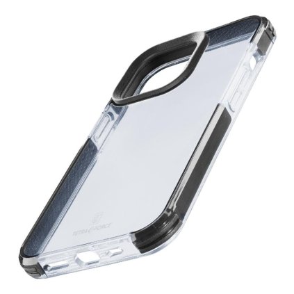 Ultra ochranné pouzdro Cellularline Tetra Force Shock-Twist pro Apple iPhone 14 Plus, 2 stupně ochrany, transparentní