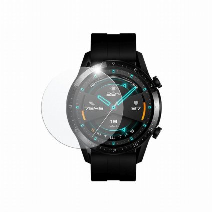 Ochranné tvrzené sklo FIXED pro smartwatch Huawei Watch GT 2 (46 mm), Jen 1 ks! - Rozbaleno