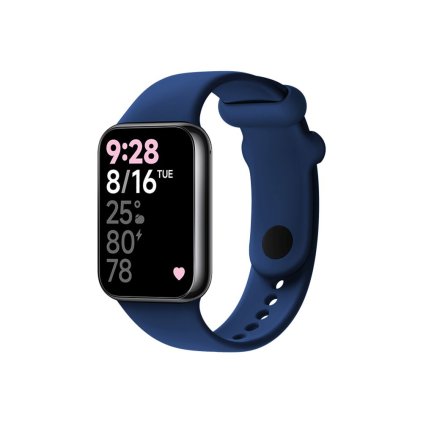 Silikonový řemínek FIXED Silicone Strap pro Xiaomi Smart Band 8 Pro, modrý