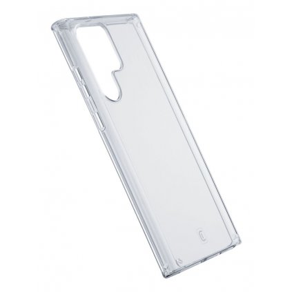 Zadní čirý kryt s ochranným rámečkem Cellularline Clear Duo pro Samsung Galaxy S24 Ultra