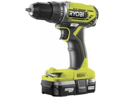 Aku vrtací šroubovák 18V Ryobi R18DD2-113G