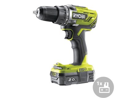 Aku vrtačka 18V Ryobi R18DD3-120S