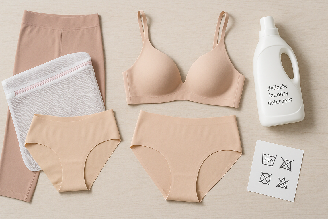 Jak správně prát a pečovat o bezešvé spodní prádlo, aby vám vydrželo roky?