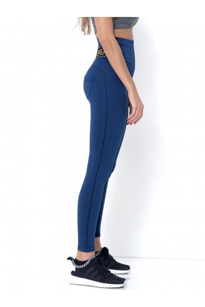 Dámské sportovní Jeans Push Up + Pancia Piatta D4S.lab Intimidea (Barva night blue J, Velikost 46/48)