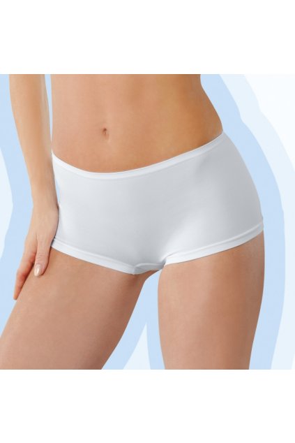 Kalhotky boxerkového střihu bezešvé Short Invisibile vita bassa Intimidea (Barva Tělová, Velikost S/M)