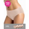 3PACK- Kalhotky klasické Slip midi Intimidea