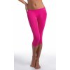 Dámské sportovní legíny 3/4 donna active-fit (Barva Černá, Velikost S/M)