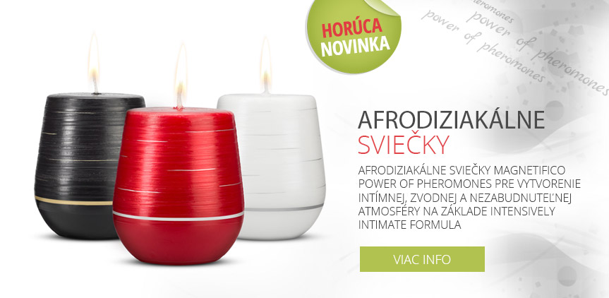 Afrodiziakálne sviečky magnetifico