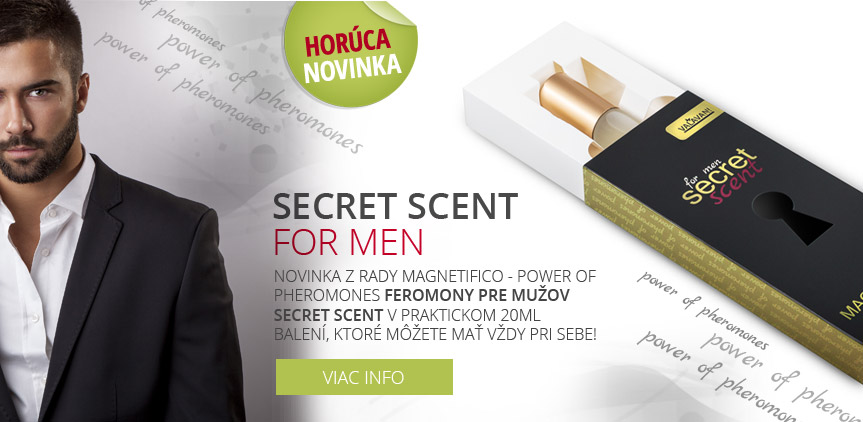 Secret feromony pre mužov