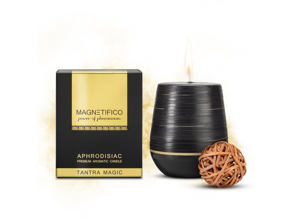 Afrodiziakálne vonné sviečky TANTRA MAGIC