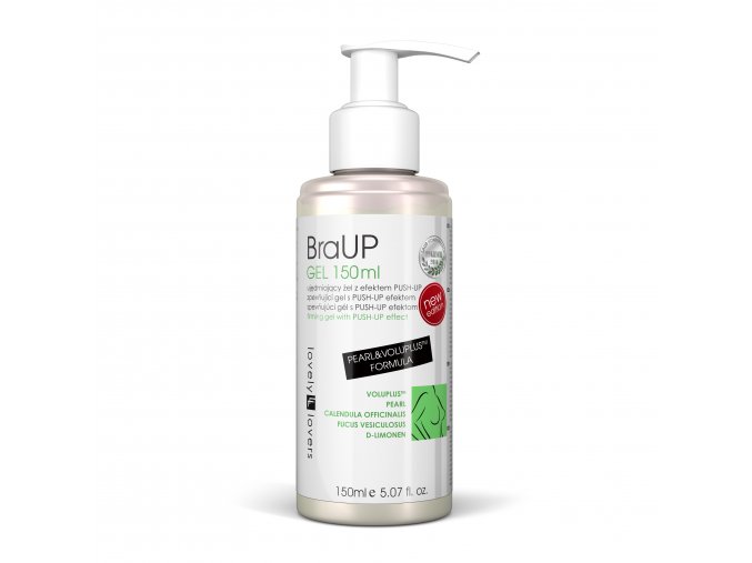 BraUp gel 150ml gel pre krajšie poprsie zväčšenie