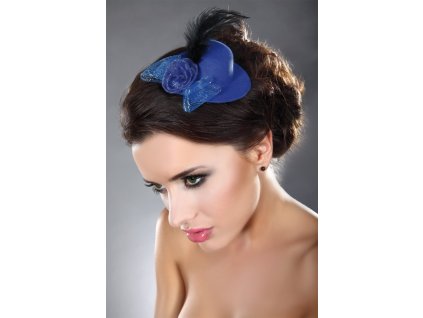 Ozdoba do vlasů Mini Top Hat Model 11 Blue - LivCo Corsetti