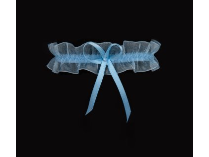 Podvazek PW-02 modrá - Julimex (Barva modrá, Velikost uni)