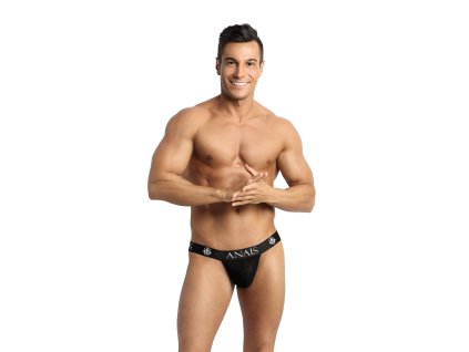 Pánské slipy otevřené Petrol Jock Strap - Anais (Barva černá, Velikost M)