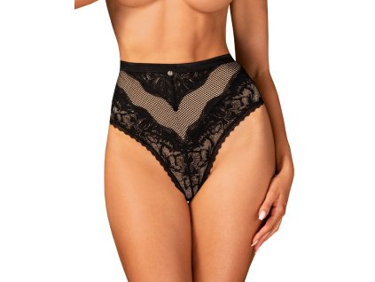 Smyslné kalhotky Olvidia panties - Obsessive (Barva černá, Velikost XS/S)