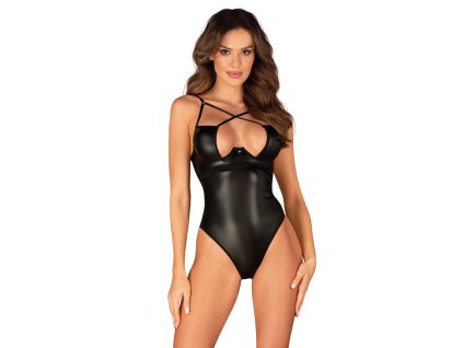 Elegantní body Norides teddy - Obsessive (Barva černá, Velikost XS/S)