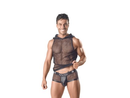 Pánský top Ares hoodie - Anais (Barva černá, Velikost S)