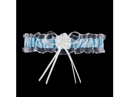 Podvazek PW-18 modrá - Julimex (Barva modrá, Velikost uni)