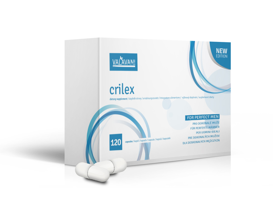 Levně CRILEX - oddálení ejakulace .: 1 balení 120 kapslí