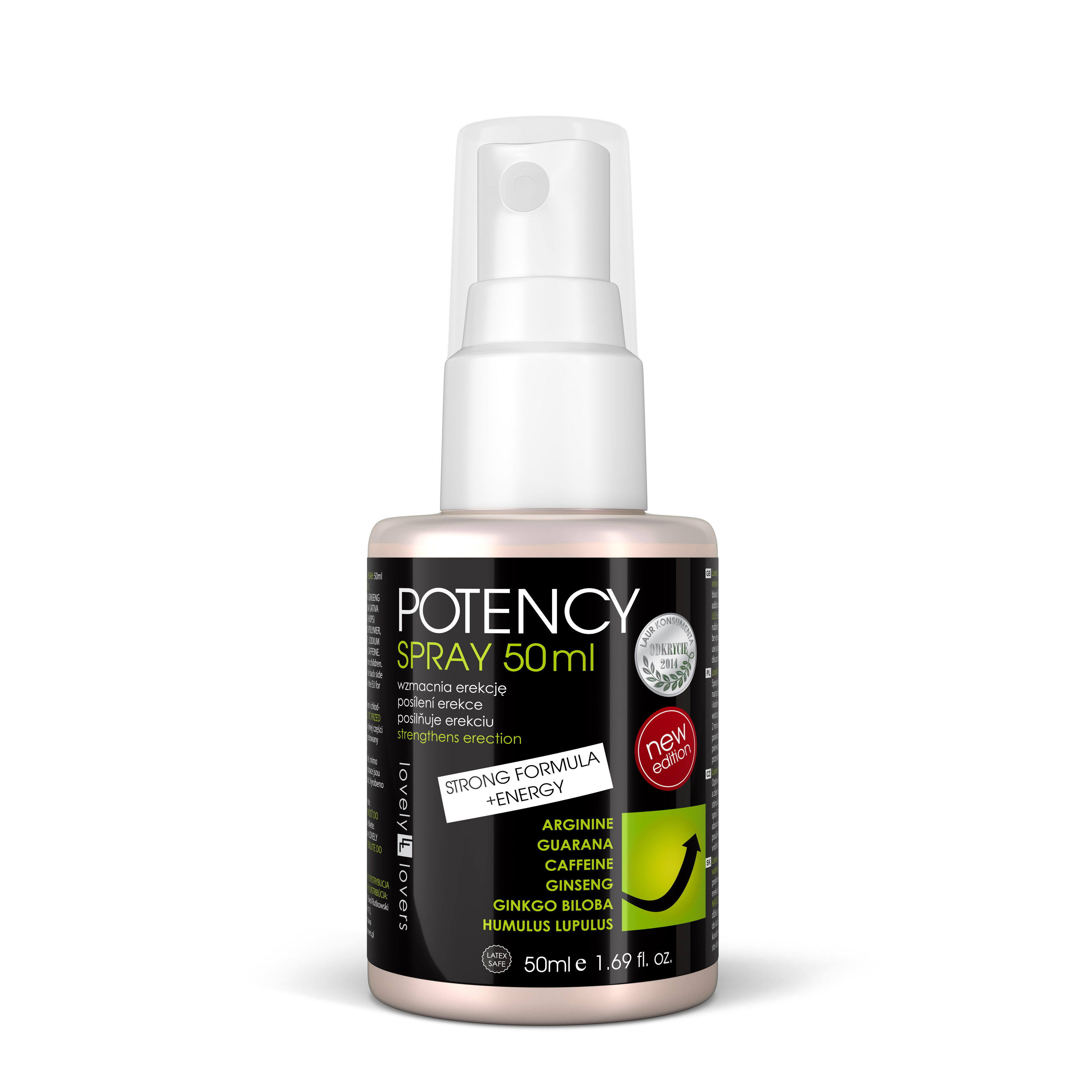 Levně POTENCY Spray na podporu erekce 50ml