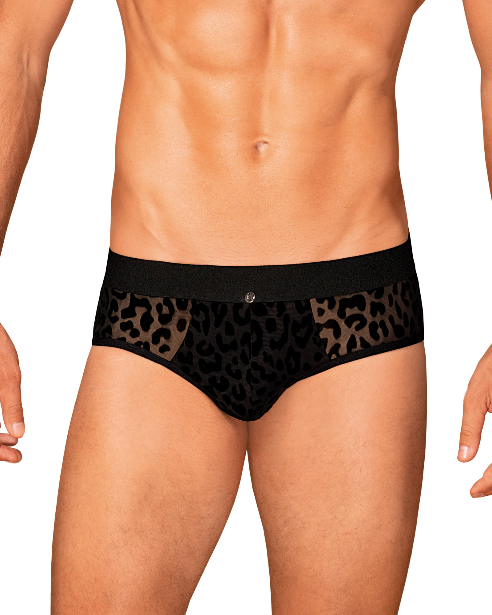 Pánské slipy Azmeron briefs - Obsessive Barva: černá, Velikost: L/XL