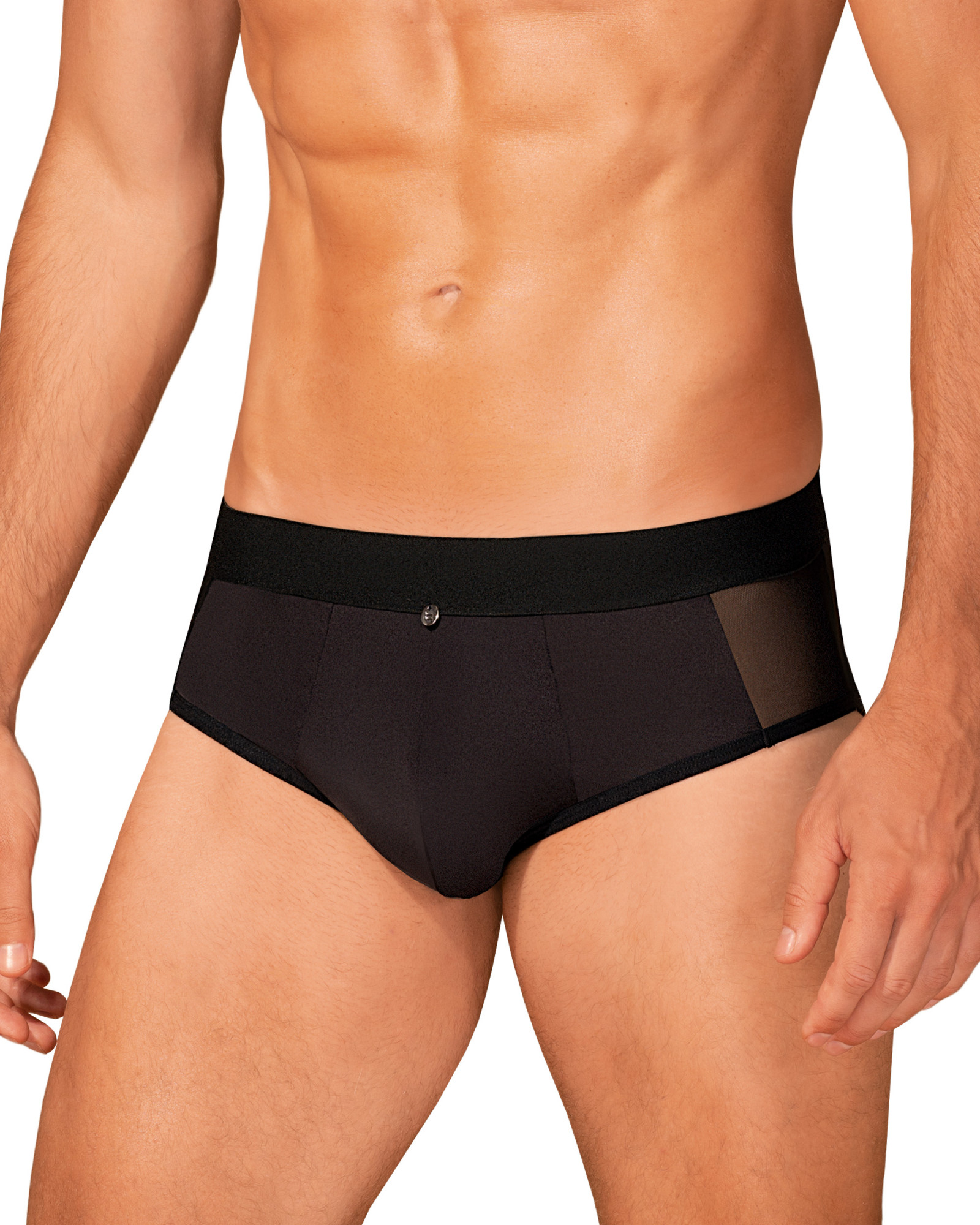 Levně Pánské slipy Boldero briefs black - Obsessive Barva: černá, Velikost: L/XL