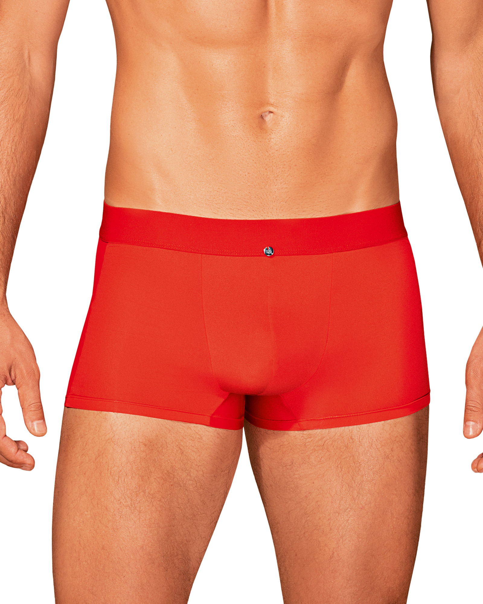 Levně Pánské boxerky Boldero boxer shorts red - Obsessive Barva: červená, Velikost: L/XL