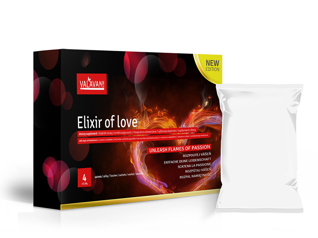 Levně Elixir of love - afrodiziakum pro muže i ženy .: 1 balení 4 sáčky (á5,28g)