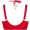 Dámská sexy podprsenka Plus Size V-8721 Červená - Axami