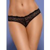 Kalhotky Frivolla panties - Obsessive (Barva černá, Velikost L/XL)