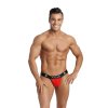 Pánské slipy otevřené Soul jock strap - Anais (Barva červená, Velikost M)