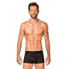 Pánské boxerky Boldero boxer shorts black - Obsessive (Barva černá, Velikost S/M)