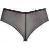 Dámské tanga Brasiliana V-10555 Černá - Axami (Barva černá, Velikost XS)