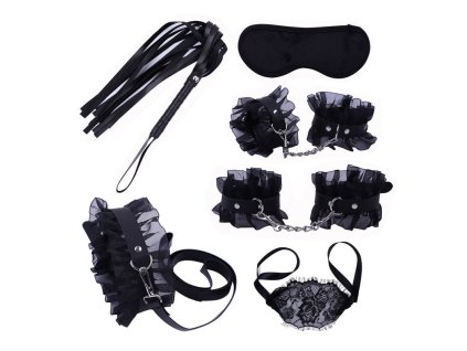 BDSM sada s krajkovými detaily - 6 set