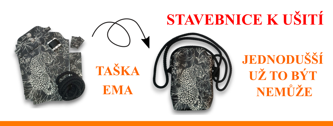 TAŠKA EMA - STAVEBNICE K UŠITÍ