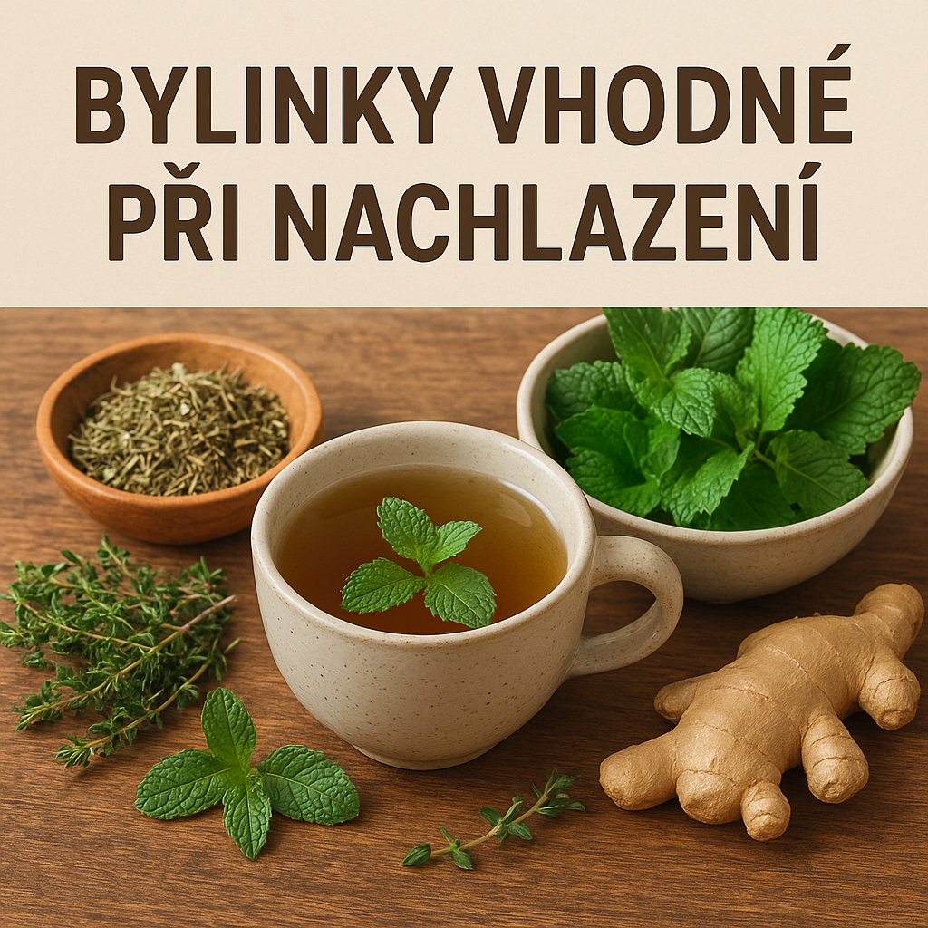 Bylinky vhodné při nachlazení
