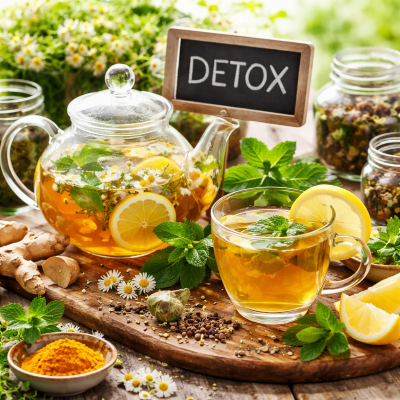 Detoxikační čaje: mýty, realita a místo v každodenním pitném režimu