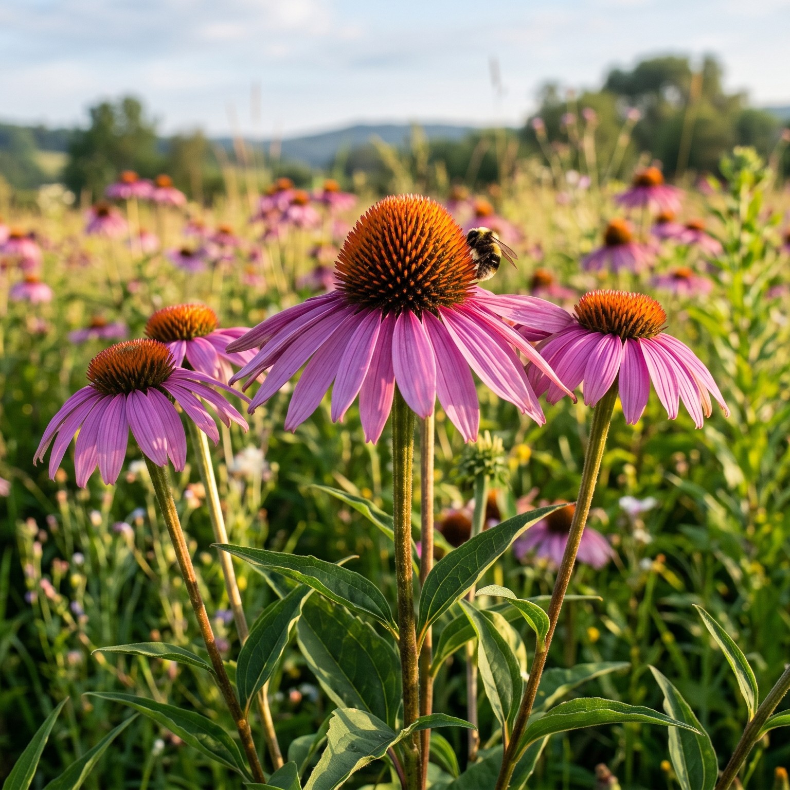 Echinacea (třapatka nachová): složení, tradiční využití a příprava čaje