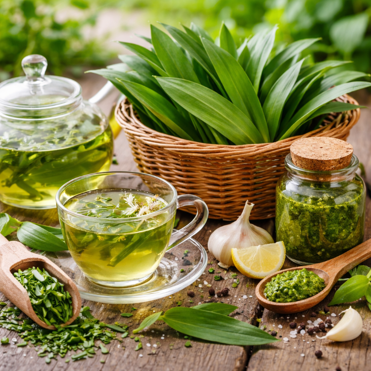 Medvědí česnek: složení, sběr, příprava čaje a záměna s konvalinkou