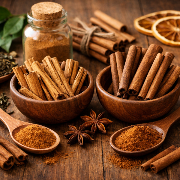 Skořice cejlonská a čínská: jaký je mezi nimi rozdíl a kterou vybrat?