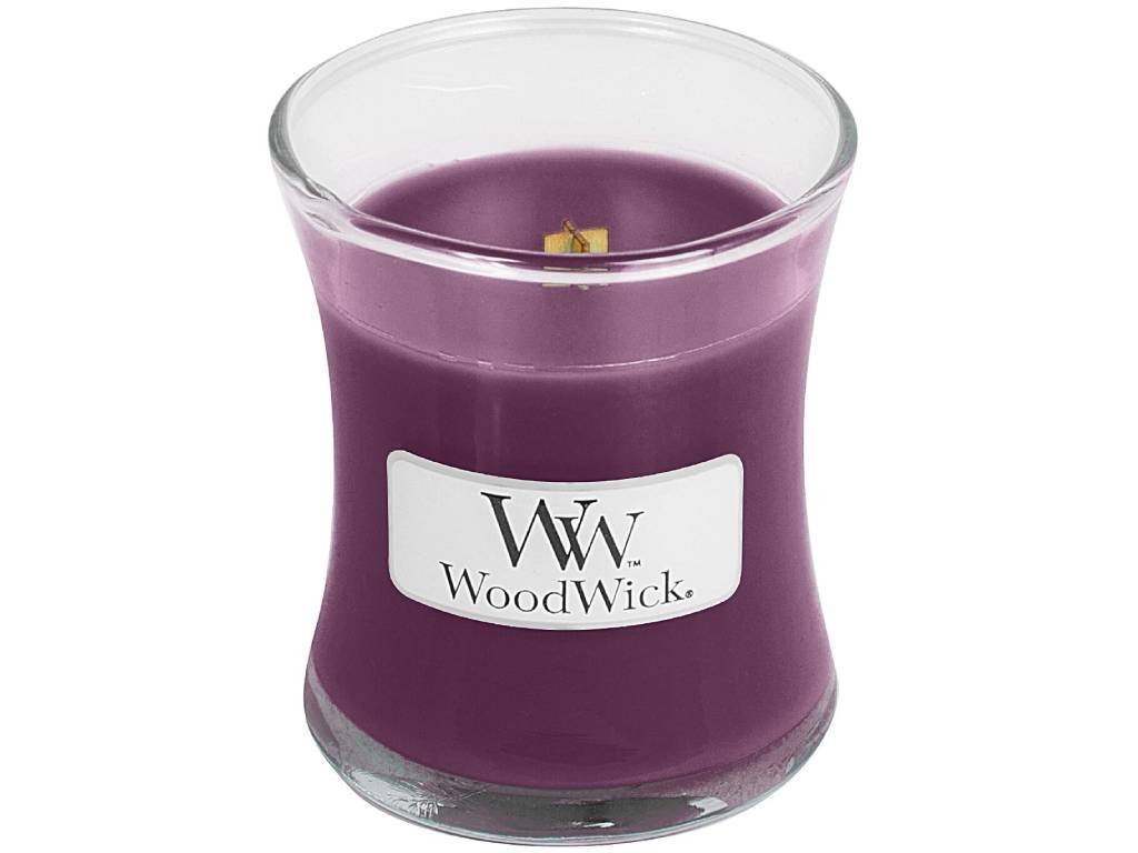 WoodWick Spiced Blackberry vonná svíčka 85 g