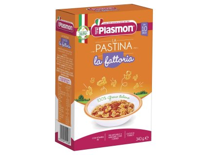 PLASMON Těstoviny semolinové Fattoria zvířátka 340 g, 10m+