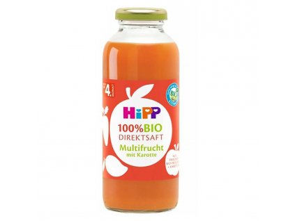 HIPP 100% BIO JUICE Ovocná šťáva s karotkou 330 ml