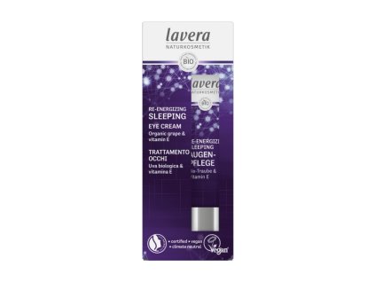lavera Energetizující noční oční krém 15 ml