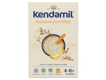 KENDAMIL Mléčná kaše s banánem 4m+ 150 g