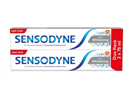 Sensodyne Extra Whitening zubni pasta 2x75ml duo