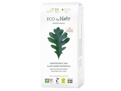 Eco by Naty inkotinenční vložky Mini 20 ks