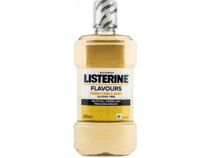 Listerine flavours fresh lime+mint 500ml