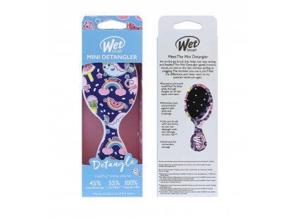 Wet Brush Mini Detangler Happy Hair kartáč na vlasy Fantasy