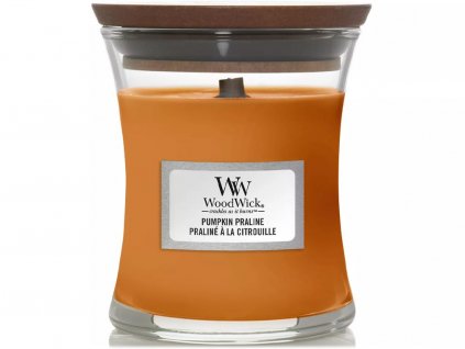 woodwick pumpkin praline 85g